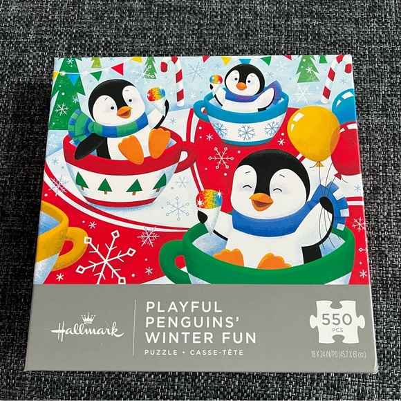 NWT Hallmark Penguin Animated Plush and Puzzle Bundle - Picture 6 of 13